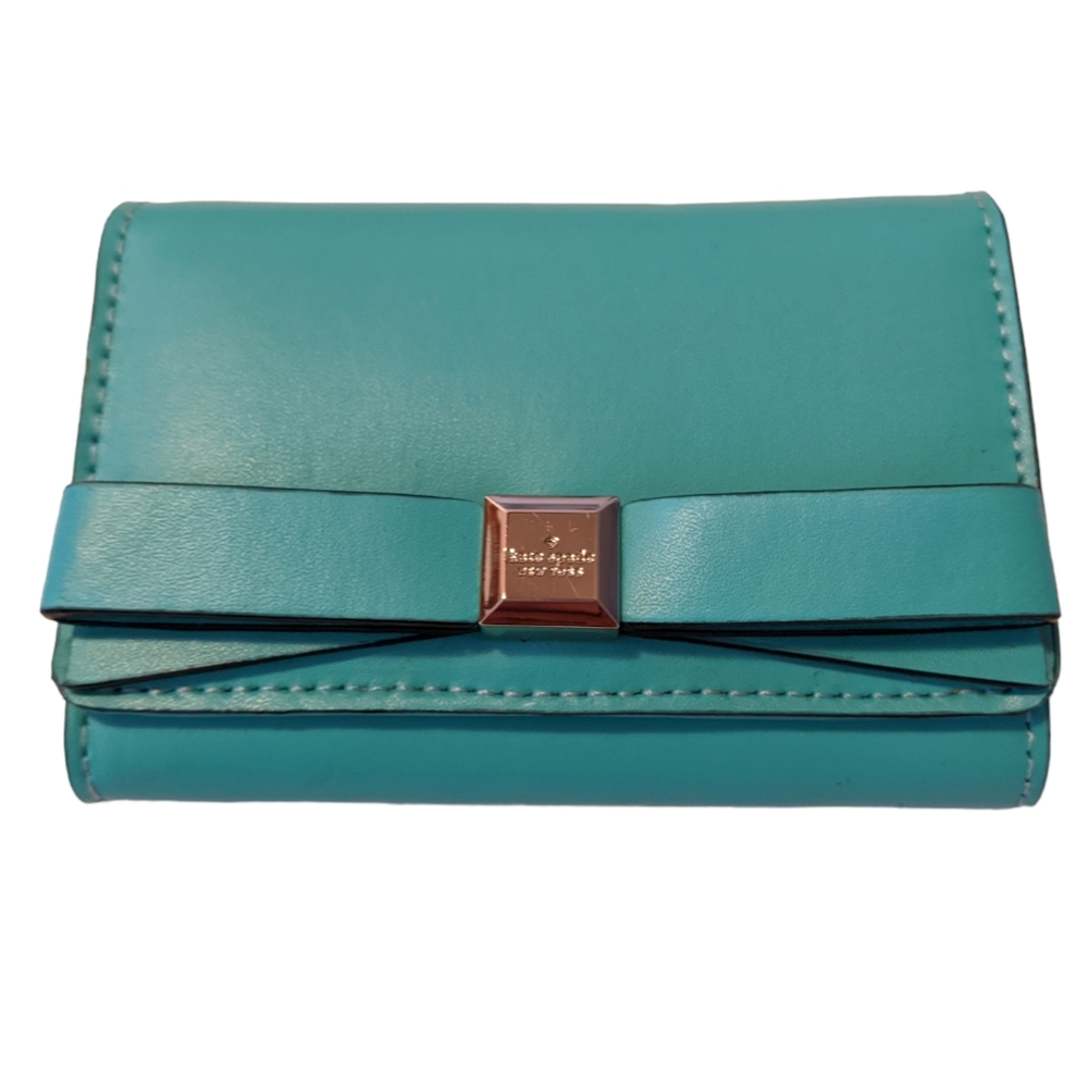 NWT Kate Spade Darla Montford Park Smooth in Givernyble mini wallet